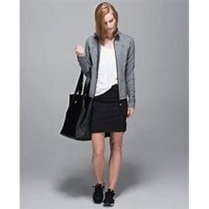 Lululemon City Skirt Women's Size 8 Naval Blue Pull On Comfort Casual Luon